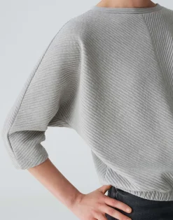 Damen OPUS Sweat^Sweatshirt Garuki Grau Online Bestellen