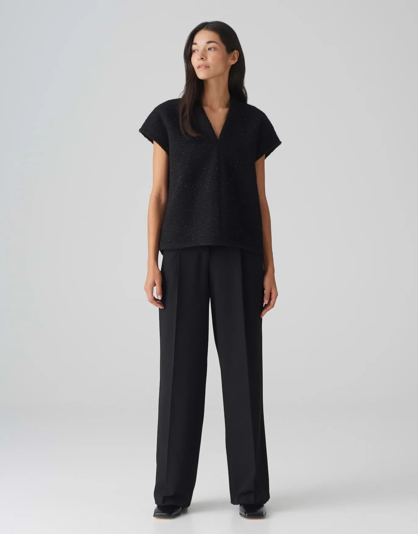 Damen OPUS Sweat^Sweatshirt Glamina Schwarz Online Bestellen