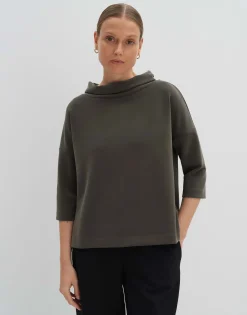 Damen OPUS Sweat^Sweatshirt Umika Grün Online Bestellen
