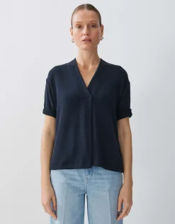 Damen OPUS Sweat^Sweatshirt Uphelia Blau Online Bestellen