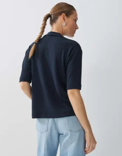 Damen OPUS Sweat^Sweatshirt Uphelia Blau Online Bestellen