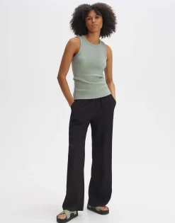 Damen OPUS Basics | Shirts^Tank Top Ilesso Grün Online Bestellen