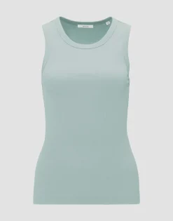 Damen OPUS Basics | Shirts^Tank Top Ilesso Grün Online Bestellen