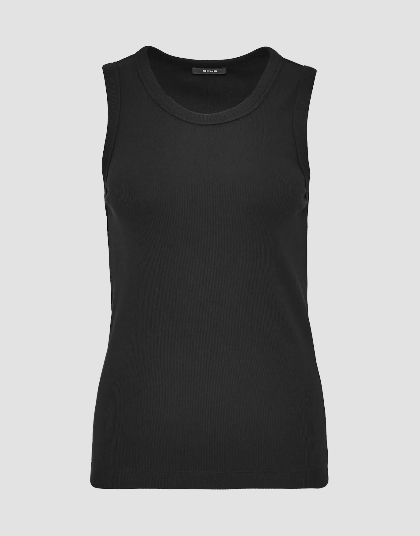 Damen OPUS Basics | Shirts^Tank Top Ilesso Schwarz Online Bestellen