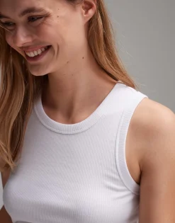 Damen OPUS Basics | Shirts^Tank Top Ilesso Weiß Online Bestellen