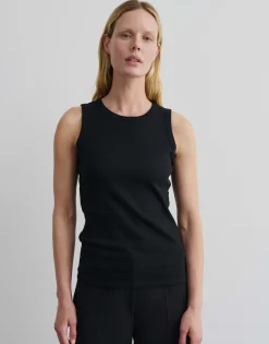 Damen OPUS Basics | Shirts^Tank Top Kleanne Schwarz Online Bestellen