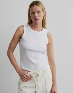Damen OPUS Basics | Shirts^Tank Top Kleanne Weiß Online Bestellen