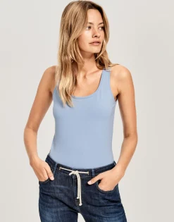 Damen OPUS Shirts^Top Imilia Blau Online Bestellen