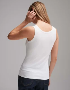 Damen OPUS Basics | Shirts^Top Imilia Weiß Online Bestellen
