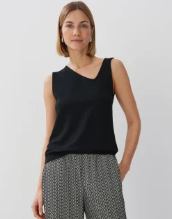 Damen OPUS Shirts^Top Kitani Schwarz Online Bestellen