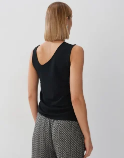 Damen OPUS Shirts^Top Kitani Schwarz Online Bestellen