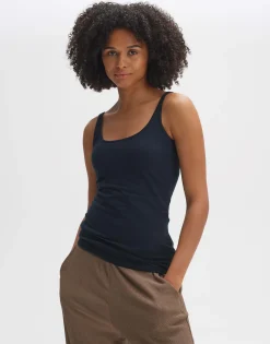 Damen OPUS Basics | Shirts^Trägertop Ina Blau Online Bestellen