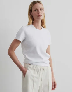 Damen OPUS Basics | Shirts^T-Shirt Keiki Weiß Online Bestellen