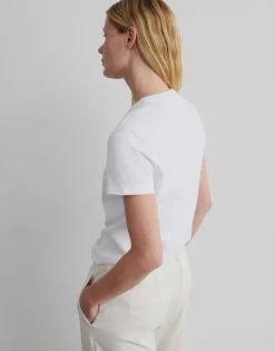 Damen OPUS Basics | Shirts^T-Shirt Keiki Weiß Online Bestellen