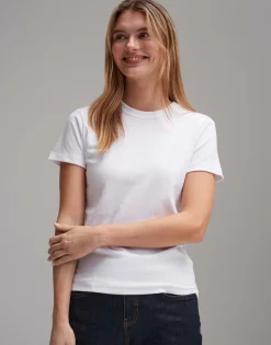 Damen OPUS Basics | Shirts^T-Shirt Samun Weiß Online Bestellen
