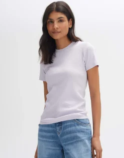 Damen OPUS Basics | Shirts^T-Shirt Samuna Lila Online Bestellen
