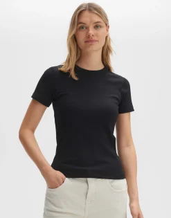 Damen OPUS Basics | Shirts^T-Shirt Samuna Schwarz Online Bestellen