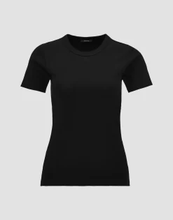 Damen OPUS Basics | Shirts^T-Shirt Samuna Schwarz Online Bestellen