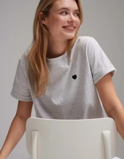 Damen OPUS Basics | Shirts^T-Shirt Serz Grau Online Bestellen