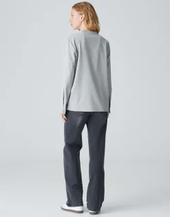 Damen OPUS Blusen^Tunikabluse Fanell Grau Online Bestellen