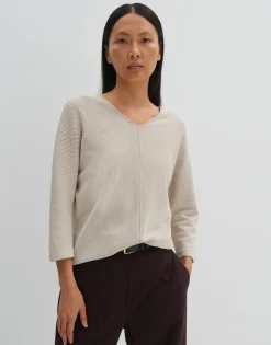 Damen OPUS Shirts^V-Shirt Kayoma Beige Online Bestellen