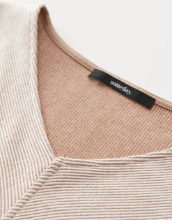 Damen OPUS Shirts^V-Shirt Kayoma Beige Online Bestellen