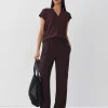Damen OPUS Shirts^V-Shirt Kelcy Rot Online Bestellen