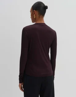 Damen OPUS Shirts^V-Shirt Kemara Rot Online Bestellen