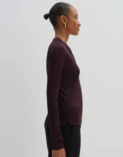 Damen OPUS Shirts^V-Shirt Kemara Rot Online Bestellen