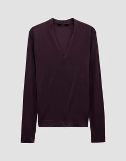 Damen OPUS Shirts^V-Shirt Kemara Rot Online Bestellen