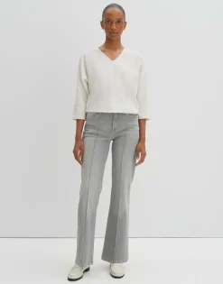 Damen OPUS Shirts^V-Shirt Kemony Weiß Online Bestellen