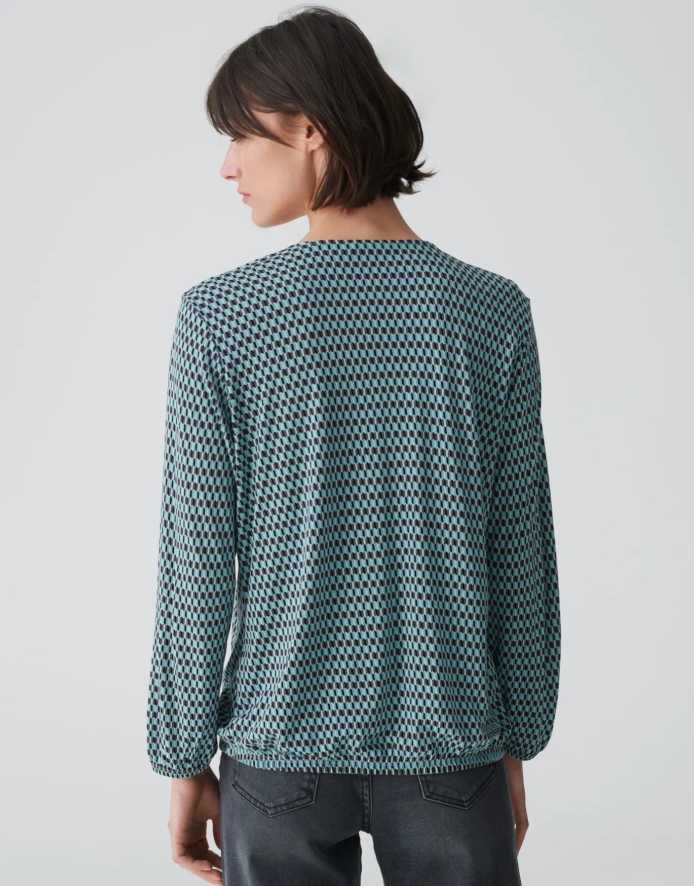 Damen OPUS Shirts^V-Shirt Sannah Tradition Blau Online Bestellen