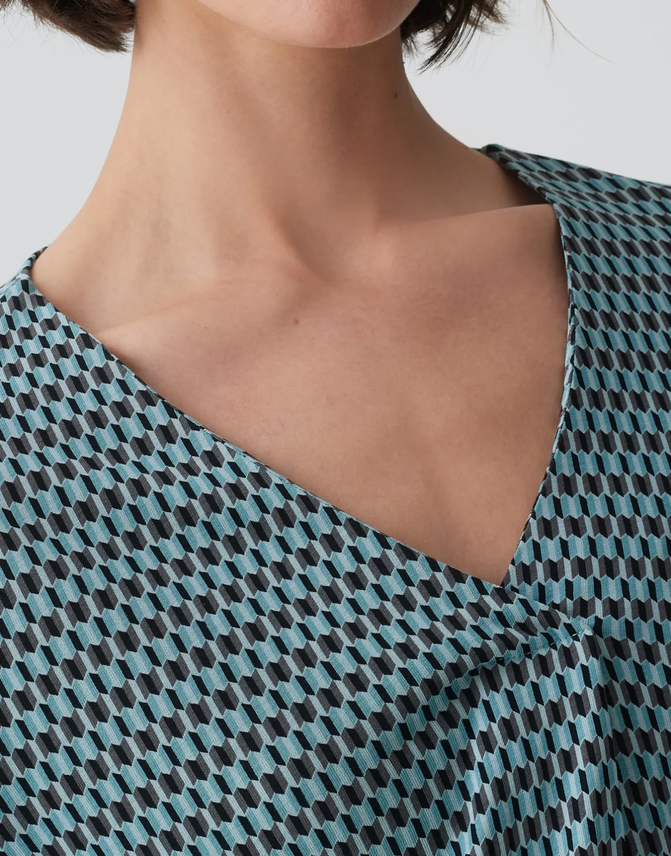 Damen OPUS Shirts^V-Shirt Sannah Tradition Blau Online Bestellen