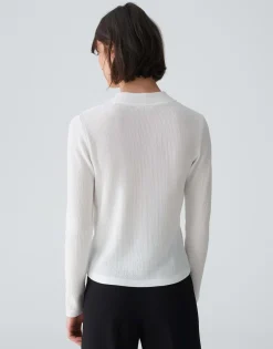 Damen OPUS Shirts^V-Shirt Sujessi Weiß Online Bestellen