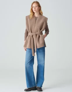 Damen OPUS Blazer / Westen^Weste Asofta Cape Braun Online Bestellen