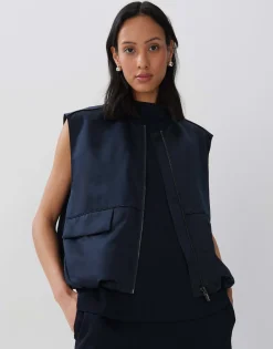 Damen OPUS Blazer / Westen^Weste Noeevi Blau Online Bestellen