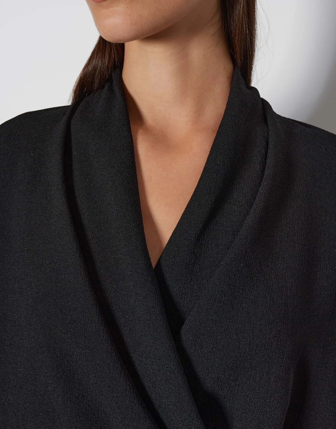 Damen OPUS Shirts^Wickelshirt Kyleen Schwarz Online Bestellen