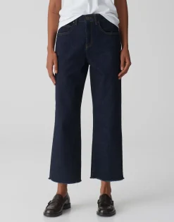 Damen OPUS Jeans^Wide Cropped Jeans Momito Blau Online Bestellen