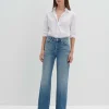 Damen OPUS Jeans^Wide Leg Jeans Cellma Iconic Blau Online Bestellen