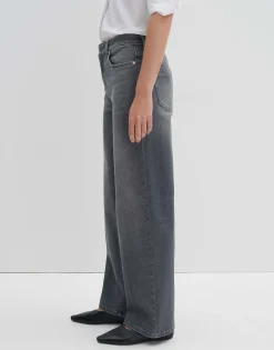 Damen OPUS Jeans^Wide Leg Jeans Cellma Iconic Grau Online Bestellen