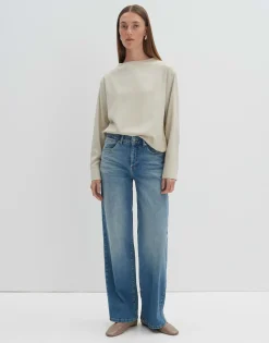 Damen OPUS Jeans^Wide Leg Jeans Cellma Iconic Blau Online Bestellen