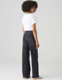 Damen OPUS Jeans^Wide Leg Jeans Marli Belt Grau Online Bestellen