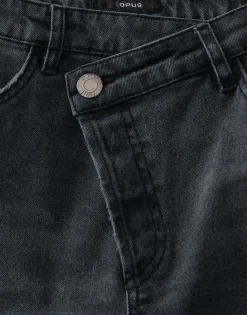 Damen OPUS Jeans^Wide Leg Jeans Marli Crisscross Grau Online Bestellen