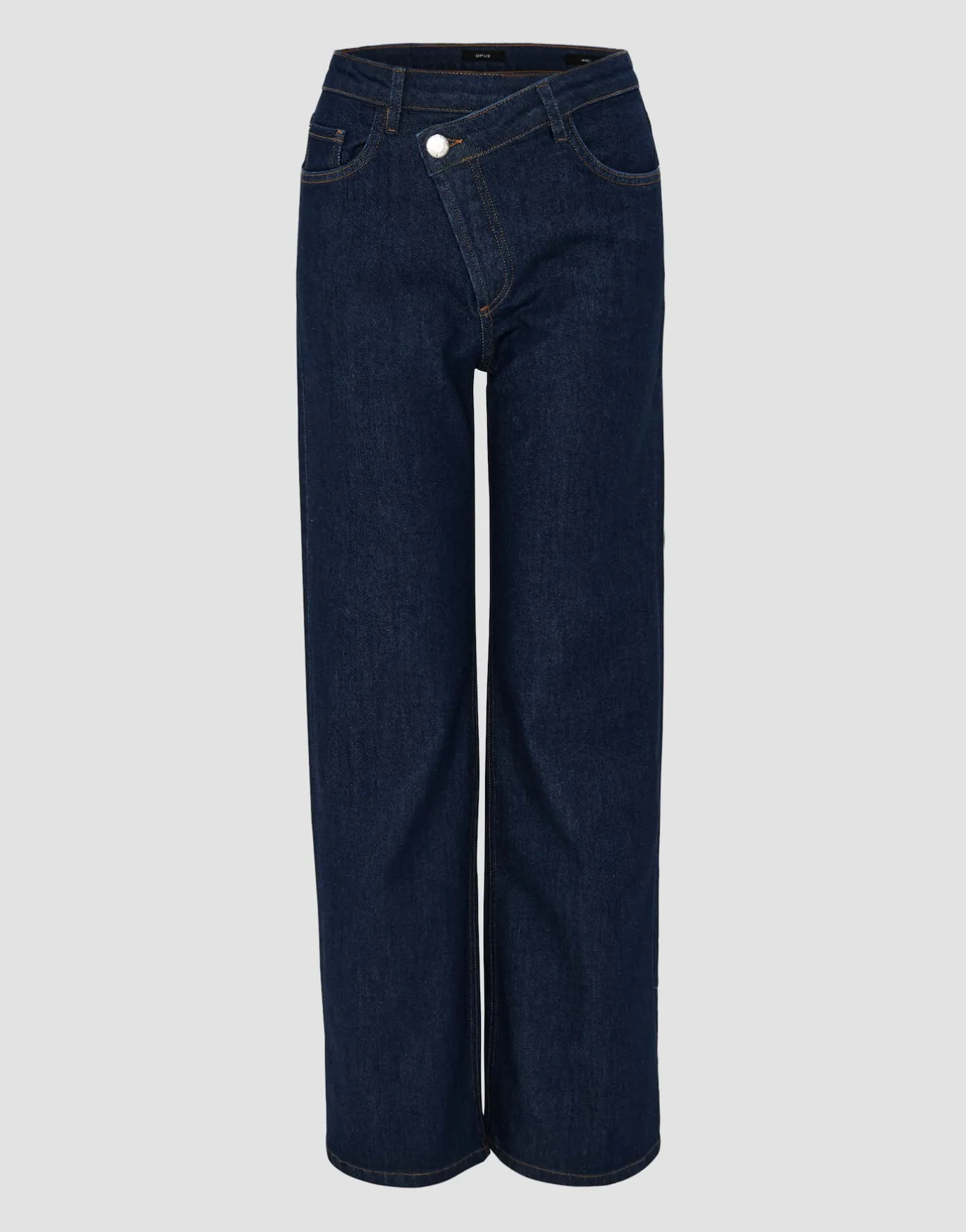 Damen OPUS Jeans^Wide Leg Jeans Marli Crisscross Blau Online Bestellen