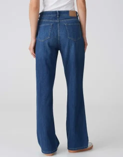 Damen OPUS Jeans^Wide Leg Jeans Maudea Blau Online Bestellen