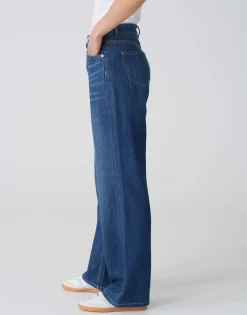 Damen OPUS Jeans^Wide Leg Jeans Maudea Blau Online Bestellen