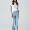 Damen OPUS Jeans^Wide Leg Jeans Mivy Blau Online Bestellen