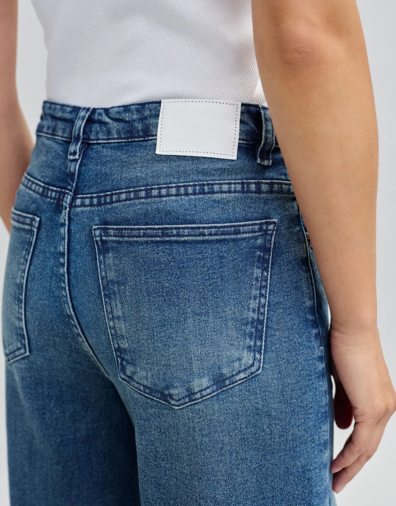 Damen OPUS Jeans^Wide Leg Jeans Mivy Blau Online Bestellen