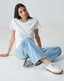 Damen OPUS Jeans^Wide Leg Jeans Mivy Blau Online Bestellen