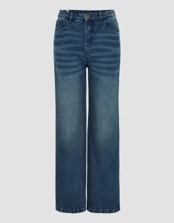 Damen OPUS Jeans^Wide Leg Jeans Mivy Blau Online Bestellen